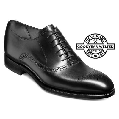 goodyear bem passado sapatos masculinos com salto - palmilha para ficar mais alto - sapato oxford preto 7 CM