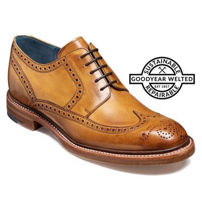 goodyear welted Sapato Aumenta Altura - Sapatenis Masculino Com Salto Interno - sapato brogue ponta de asa pintado a mão marrom 7 CM