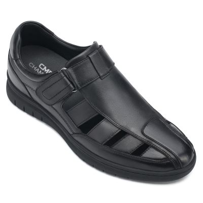 Sapato Com Salto Interno - Sapatos Masculinos Com Salto - sandálias masculinas que o tornam mais alto 6 CM