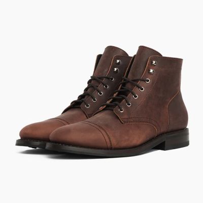 Sapato Masculino Com Salto Interno 7cm - luxo pessoal feito à mão personaliza botas masculinas marrons