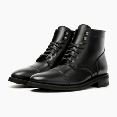 Sapato Masculino Com Salto Interno 7cm - luxo feito à mão personaliza botas masculinas pretas