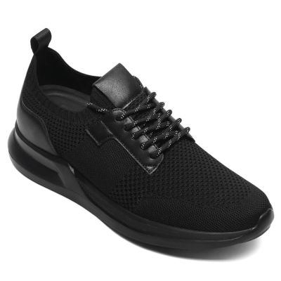 Sapato Masculino Com Salto Interno 7cm - casual ao ar livre Tenis Com Salto Embutido