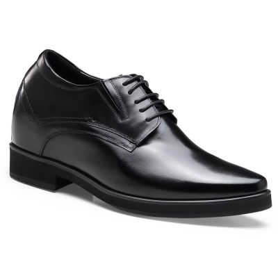 sapato masculino salto interno 10CM - tenis que deixa mais alto - sapatos sociais pretos - 10CM mais altos